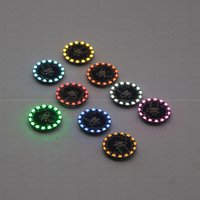 16Modes Flow Light Wireless LED Lamp Flashing Rotating Breathing Lighting Model Scene Toys Lamps Battery Powered KEY Control