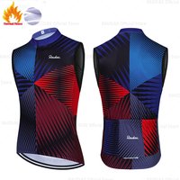Winter Thermal Fleece Cycling Vest Unisex Sleeveless Cycling Vest Bicycle Warm Vest MTB Road Bike Tops Warm Cycling Jersey