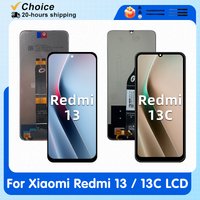 For Xiaomi Redmi 13 13C 4G 5G LCD Touch Screen Digitizer Assembly Poco C65 23100RN82L Display 2404ARN45A 24040RN64Y 2406ERN9CI