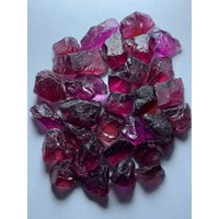 100 Karat natürlicher facettierter rosig-rosafarbener Granat - Madagaskar.