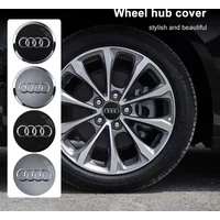 4Pcs 60/61/68/69mm Car Wheel Center HubCap Rim Cover Accessories for Audi Quattro S7 S8 S3 A1 A3 A4 A5 A6 A7 A8 Q2 Q3 Q5 Q7 Q8
