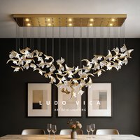 Kitchen Ceiling Chandelier Glass Pendant Light for Dining Table Restaurant Bar Lighting Hanging Lamp Over the Table Chandelier