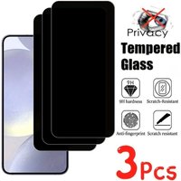 3Pcs Privacy Full Screen Protector for Samsung Galaxy S25 Edge S24 S25 Ultra S24 S23 FE S21 S22 S23 Plus 9H Hardness Glass Film
