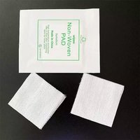 50/100pcs Sterile Medical Gauze Pad Wound Care Supplies Non-woven Gauze Pad Cotton First Aid Waterproof Wound Dressing