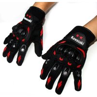 Kawasaki gloves all finger bicycle breathable gloves motorcycle collision avoidance rider gloves outdoor sports gloves