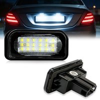 Car Canbus LED License Number Plate Light Assembly Replacement For Mercedes Benz C-class W203 W209 C209 A209 SL CLK Class