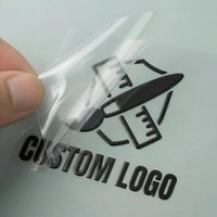 50pcs Personalized 3D Sticker Custom Stickers Logo UV Sticker Customized Transfer Stickers Wedding Labels Waterproof DIY Bottle