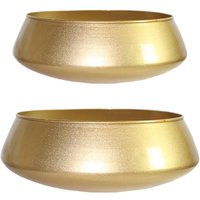 Decorative Metal Flower Pot Stylish Gold Planter for Office Desk Bedroom Home Garden Patio Indoor Plants Ornament