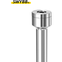 SWYBB Saw Milling Cutter Slitting CNC Slotting Machining Metal Cutting Tool Front Lock 10mm 13mm Saw Arbor Blade Holder