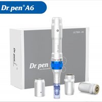 New Dr Pen A6 Microneedling Derma Pen Wireless Electric Skin Care Tools Kit with 2pcs 12pin Cartridges Needles