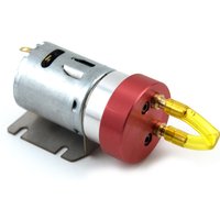 1Pcs Electric Fuel Gas Pump Smoke Kits Metal Gear With Mounting Bracket For RC Nitro or Gas Boat Airplane Car