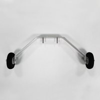 1.5mm Aluminum Main Landing Gear with Wheels for 25-Class & Electric RC Fixed-Wing Airplane, 1 Set Durable Upgrade