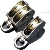 36/48/52/58/75/86mm Lifting Rope Roller Pulley Wheel Climbing Mini Pulleys Metal Sheave Zinc Alloy Katrol Wiel