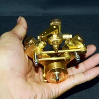 Modèle de moteur à vapeur marin à double cylindre pivotant, modèle de bateau RC (longueur de coque de 60-90C) - M2B
