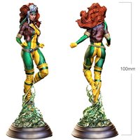 100mm 10cm Resin Model Kits Forest Female Warrior Figurine Unpainted No Color RW-474
