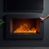 1500mm CE Certified Vapor Fireplace with Manual Automatic Add Water Recessed Multicolour Realistic Atomized Electric Fireplaces