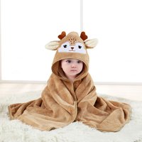 Baby Cartoon Badetuch Infant Swaddle Kinder Weiche Bademantel Mit Kapuze Handtuch Decke Warme Schlafen Swaddle Wrap für Neugeborene Jungen Mädchen
