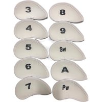 Equipment Iron Wedge Protector With Number Design Golf Head Cover Iron Pole Cover Golf Club Protector Golf Iron Headcover