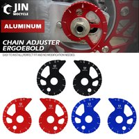 For HONDA XR 230 250 400 600 650 R L CRF150F CRF 230F CRF230L CRM 250 AR XLR 250R Motorcycle Chain Guide Adjuster Regulator Kits