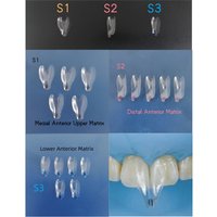 5Pcs Dental Widening Front Tranparent Clear Matrix BT Matrices Fits BioClear S1/2/3