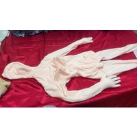 Handmade 3D Flannel Fabric Doll Covers Simulated Mannequin Hug Pillow Cover Cos Scene Prop Decoration Soft Washable Seat Cover