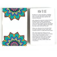 Sunny Present Oracle Cards, Helps Relieve Stress And Anxiety Cards Game ,High-Quality Cardstock, Perfect For Divination & Gift