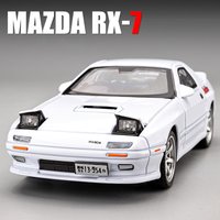 1:32 Mazda RX7 AE86 JDM Mazda MX5 Car Model Alloy Car Die Cast Toy Car Model Sound and light Children's Toy Collectibles