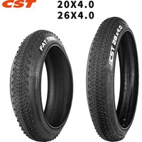 CST Fat Tire Snow Beach Bicycle Tire 20X4.00 26*4.0 Electric Snowmobile 26er MTB Bicycle Parts 20inch Bicycle Anti-Slip Fat Tire