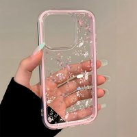 Minimalist Flowers Pattern TPU Transparent Phone Case For iPhone 17 Pro Max 11 12 13 14 15 16 Pro Plus Shockproof Soft Cover
