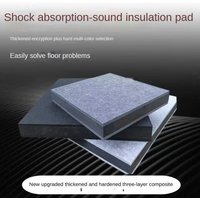 Drum Soundproofing Pad, Speaker Shock-Absorbing Pad, Piano Treadmill Soundproofing Pad, Shock-Absorbing Board High Density