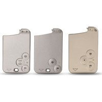 jingyuqin Remote 2/3 Buttons Car Case Key shell Cover For Renault Laguna Espace Smart Card Car Styling