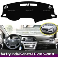 Car Dashboard Cover Avoid Light Pad Instrument Panel Mat Case Carpets for Hyundai Sonata LF 2015 2016 2017 2018 2019