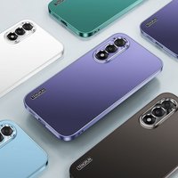 For OnePlus Nord 5 Case Luxury Metal Lens Frosted Ultra-thin PC Cover For Oneplus ACE5 Ultra/Nord5 5G Anti-drop Funda