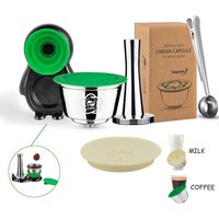 Reusable Rechargeable Coffee Capsule For Dolce Gusto Maker Nespresso Espresso Coffee & Milk Filter Pods Coffeeware Accessories