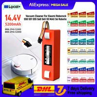 Oryginalna bateria wymienna 5200mAh BRR-2P4S-5200S do odkurzacza automatycznego Xiaomi Roborock S55 S60 S65 S50 S51 S5 MAX S6
