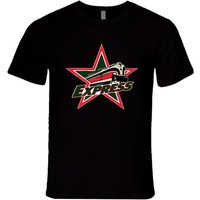 Roanoke Express Echl Hockey T Shirt Train Logo 1993 97 Xl Charcoal