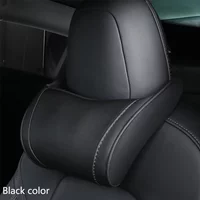 Neck Pillow Headrest Pillow Automobile Seat Neck Rest Auto Seat Head Support Pillow Accessories suit For Tesla Model 3 Y X S