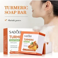 1/2/3 PCS Turmeric Kojic Acid Glow Soap Dark Spot Acne Removal Even Skin Tone Mositen Smooth Skin Deep Cleansing Handmade Soap