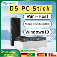 Higole D5 Fanless Mini PC Stick Intel Pentium N4200 Windows 10 4GB 64GB WiFi5 4K Media Player Portable Desktop Computer TV Stick