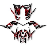 Sawrain For Yamaha RAPTOR 700 2006 2007 2008 2009 2010 2011 2012 Graphics Backgrounds Decal Stickers Kits Number Name Custom 009