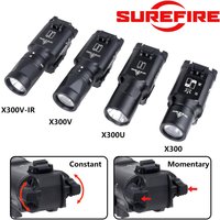 Surefire X300 X300U Ultra X300V XH35 Metal Tactical Scout Light Fit 20mm Rail Airsoft Hanging Hunting Flashlight