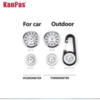 KANPAS Temperature Meter &Hygrometer / Quality Thermometer Hygrometer for Outdoors / Indoor and car/Thermohydrometer