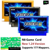 New OS V1.24 Version FC N8 Game Card Support 177 Mapper 2000 in 1 FlashCard For Family Computer 8bit Vedio Game Console