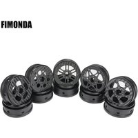 2.2 Inch Carbon Fiber Wheels Rim for 1/8 1/10 RC Crawler LCG Cheater Rigs Building Capra SCX10 Pro GSPEED V4 TRX4 Element Enduro
