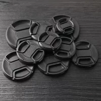 Camera Lens Cap 40 5mm 49mm 52mm 55mm 58mm 62mm 67mm 72mm 77mm 82mm Snap on Front Lens Cap for Camera High Quality 1PC