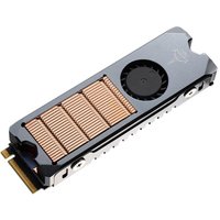 Fan SSD Radiator Professional Temperature Control Metal PWM Cooling Fan Hard Disk Heat Sink Thermal Pad for M.2 SSD