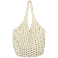 Summer Woven Shoulder Bag Women Knitting Beach Tote Handbags Aesthetic Hollow Out Causal Shopping Bag Ladies Crochet Handbag