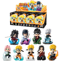 Genuine Product Anime NARUTO Action Figures Uzumaki Naruto Uchiha Itachi Blind Box Collect Model Ornament Toy Birthday Gift