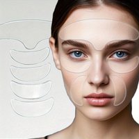 Silicone Facial Patches for Light Beige Care - Fragrance-Free, All Light Beige Types, Home & Travel Use, Easy Application