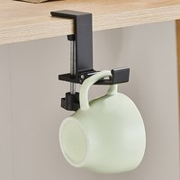 Headphone Hanger for Office Desk Side Hook Smooth No Burrs Mobile Office Desk Hook for Classroom Desk Mounting